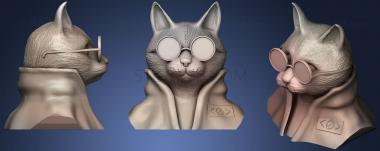 3D model Cryptocat (STL)